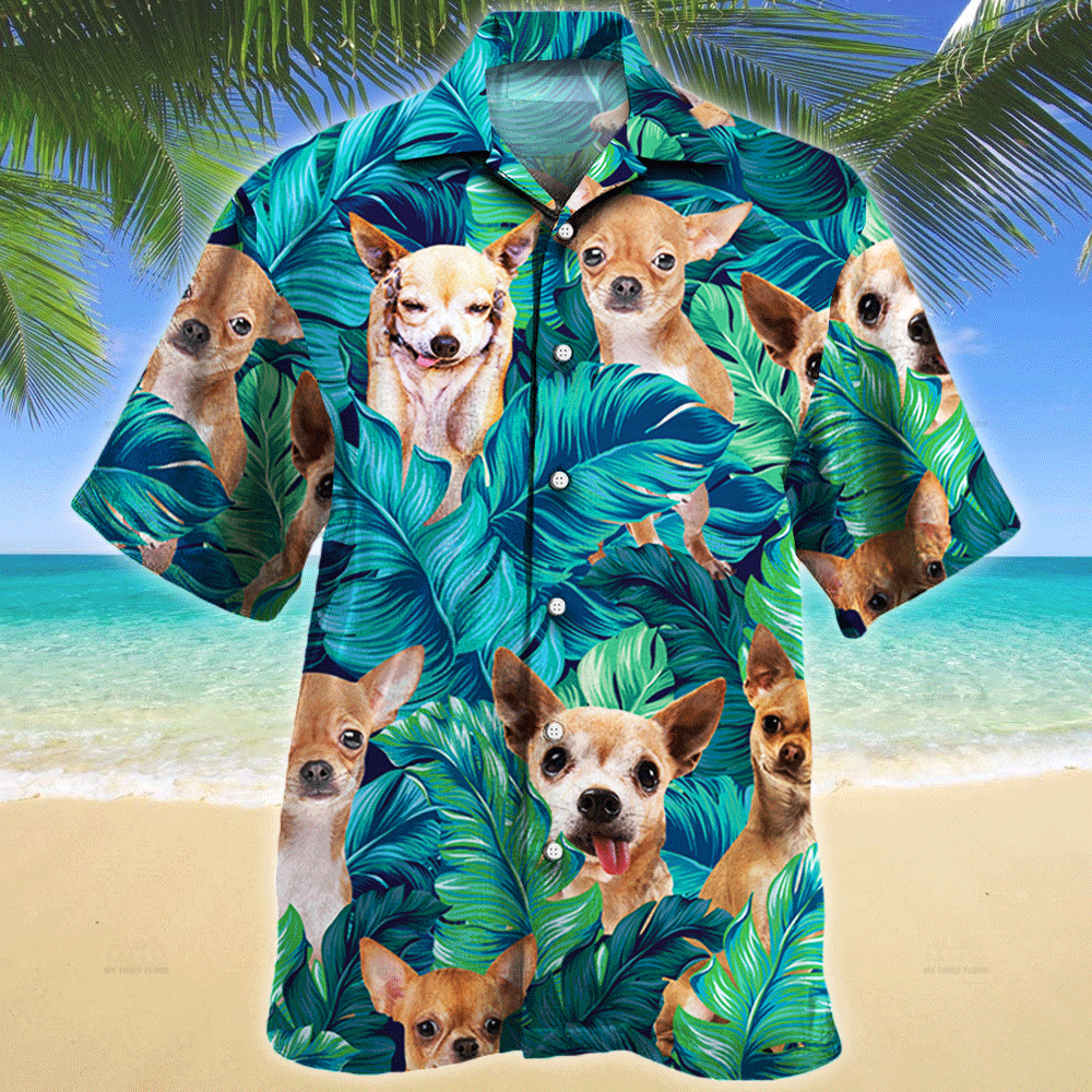 Chihuahua Dog Lovers Gift Hawaiian Shirt Ha15412