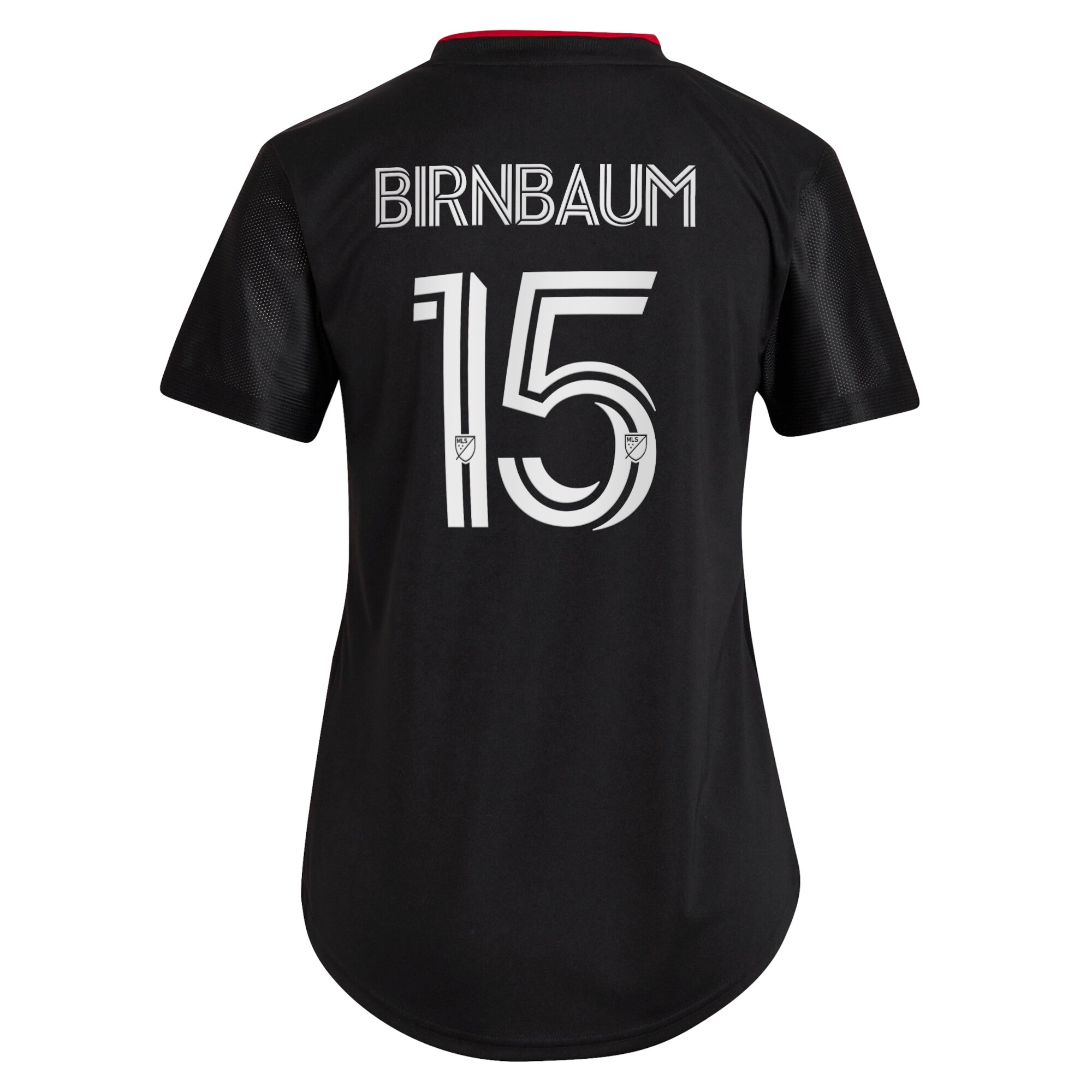 Steve Birnbaum D.c. United Womens 2022 Black And Red Kit Replica Player Jersey – Black