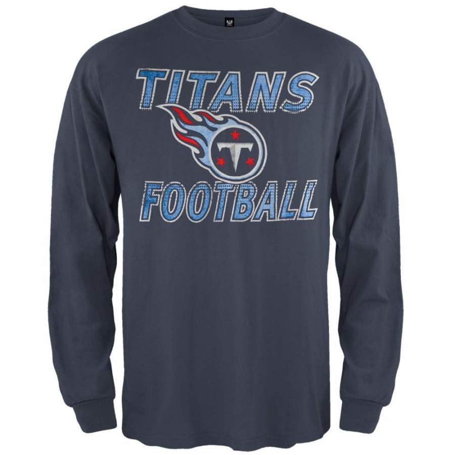 Tennessee Titans – Flanker Logo Premium Long Sleeve T-Shirt