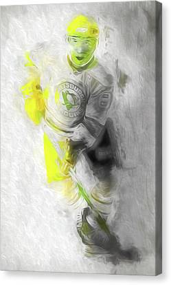 Pittsburgh Penguins Sidney Crosby Painting Fantasy David Haskett Canvas Print