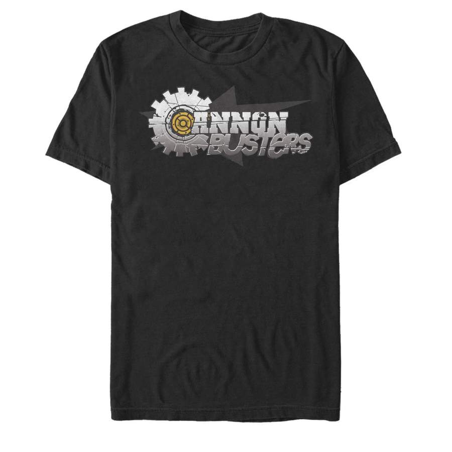 Cannon Busters Men’s Gear Shadow Logo  T Shirt