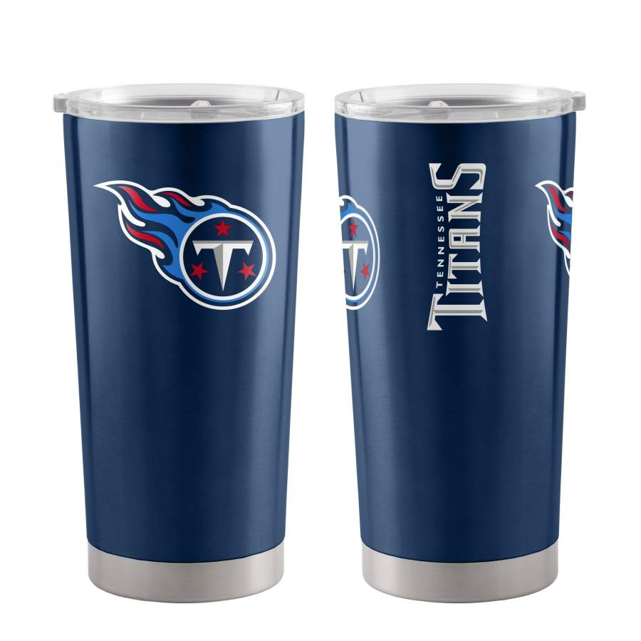 Tennessee Titans Premium Travel Stainless Steel Insulated Tumbler Cup Ultra Navy