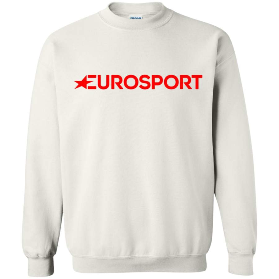 AGR Euro Sport Logo Crewneck Pullover Sweatshirt