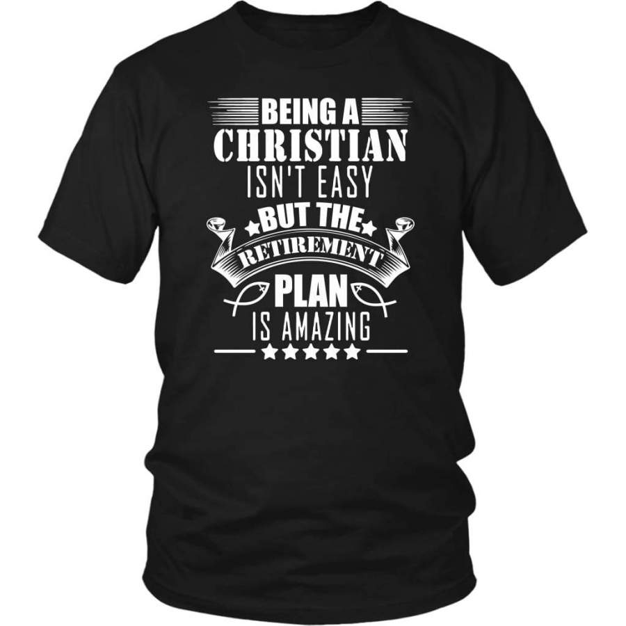 Being a christian is not easy t-shirt | Christian t-shirts