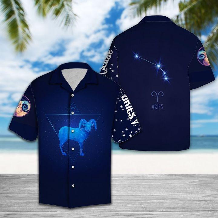 Aries Horoscope Hawaiian Shirt HW1359