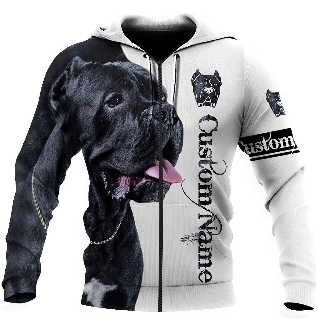 CANE CORSO CUSTOM NAME HOODIE PHT012009A23SB