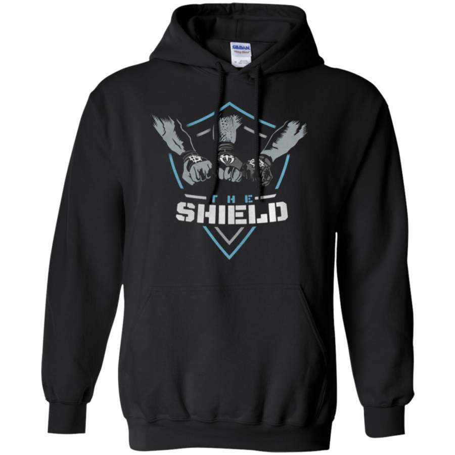 The Shield Blue Logo Hoodie T-Shirt