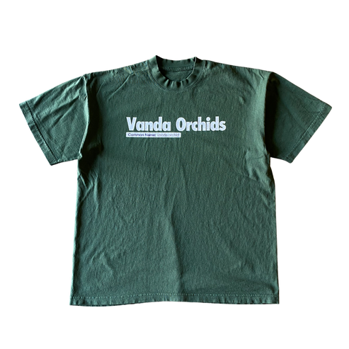 Vanda Orchids Text Tee Shirt Outfit