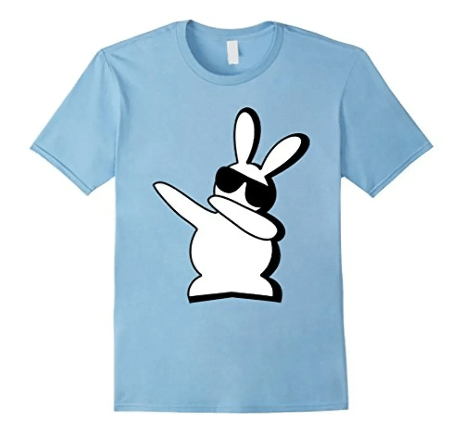 Dabbing Hip Hop Bunny Easter Shirt For Boys Girls Adults Dab