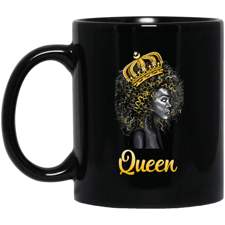 Queen Mug African American Coffee Cup Pro Black Melanin Women Design