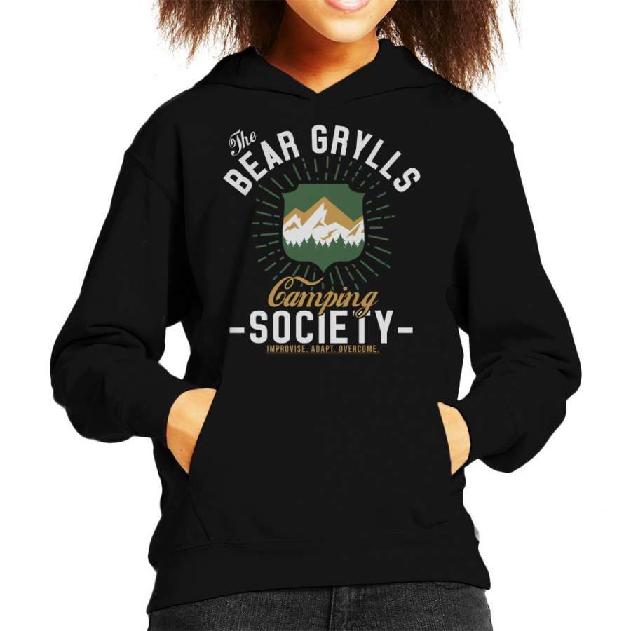 The Bear Grylls Camping Society Kid’s Hooded Sweatshirt