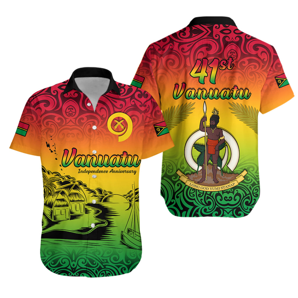 Vanuatu Peaceful Hawaiian Shirt – Independence Anniversary Lt13