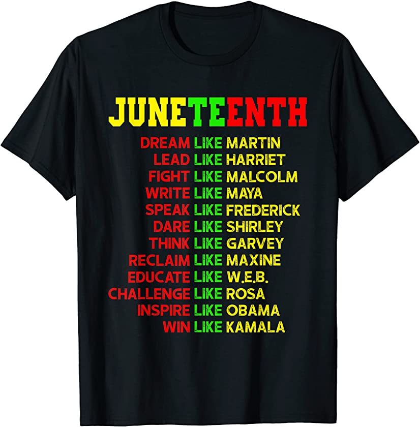 Black Queen Juneteenth Celebration Free-ish 1865 Freedom T-Shirt