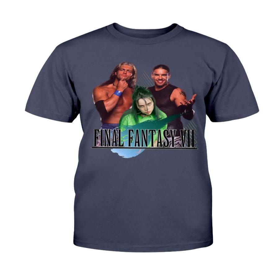 Billie Eilish Final Fantasy Shirt – Billie Eilish with Edge and Christian Shirt – Billie Eilish Shirt