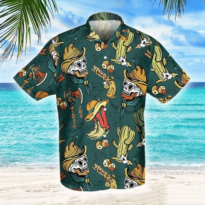 Cowboy Hawaii Shirt Unisex Adult Ha53372