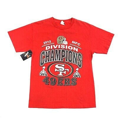 2012 Nfc Division Champions San Francisco 49ers Tee T Shirt  M Super Bowl 5648