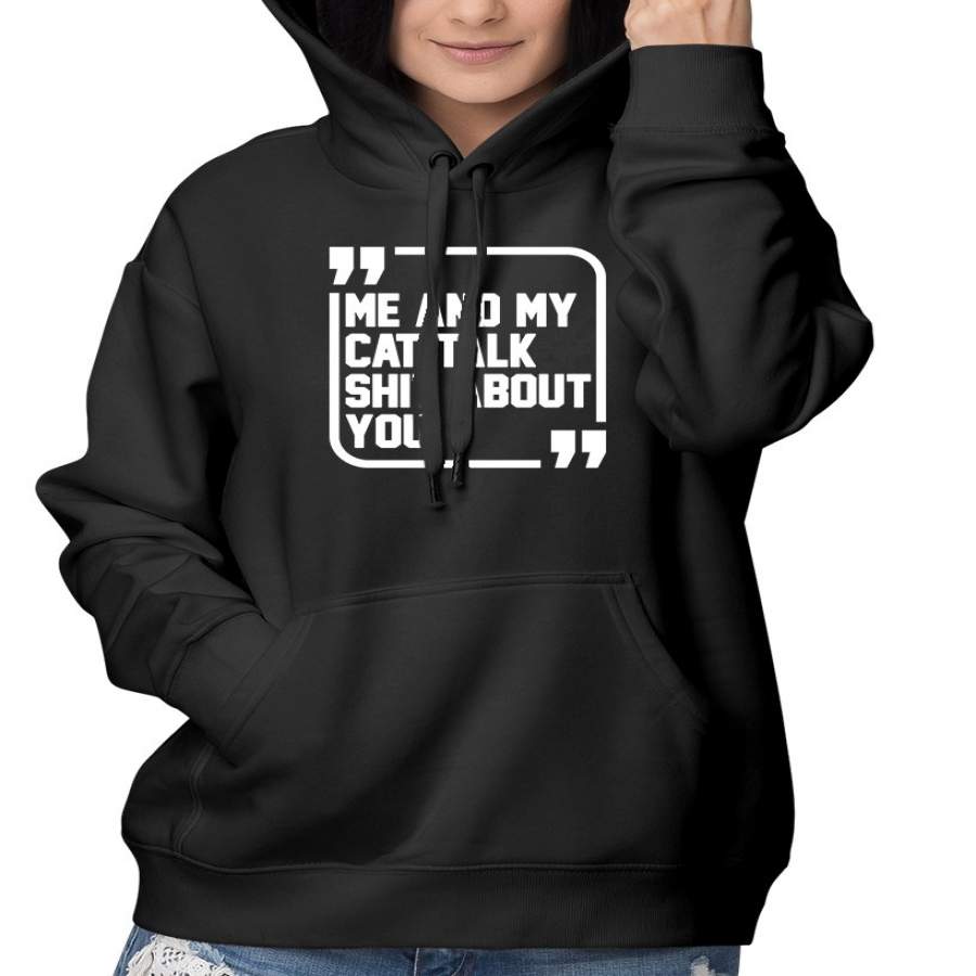 Women’s | Sh*t Talkers (Cat) | Oversized Hoodie