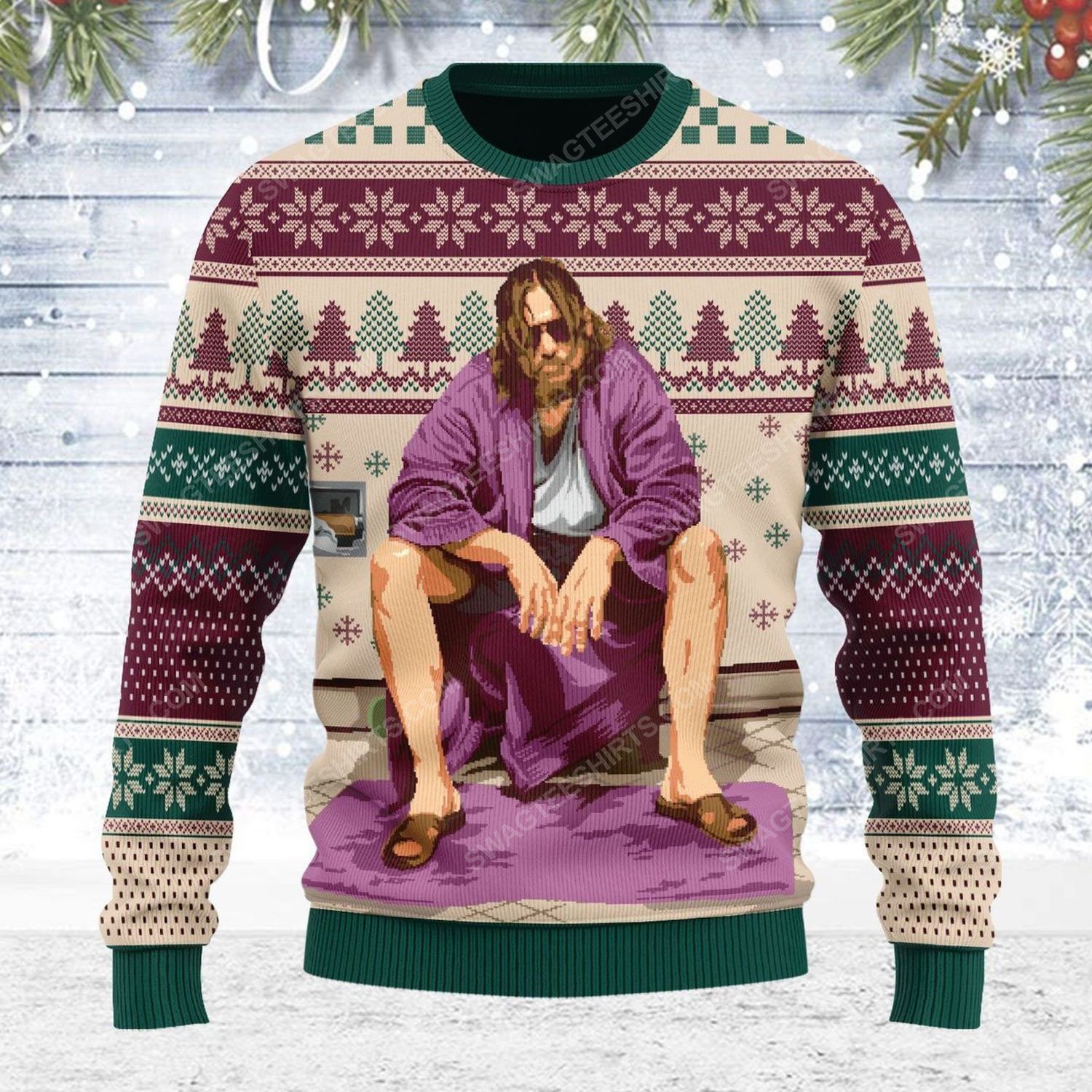 The Big Lebowski Ugly Christmas Sweater 2021 Shirt For Women Men Couple Family Funny Cute