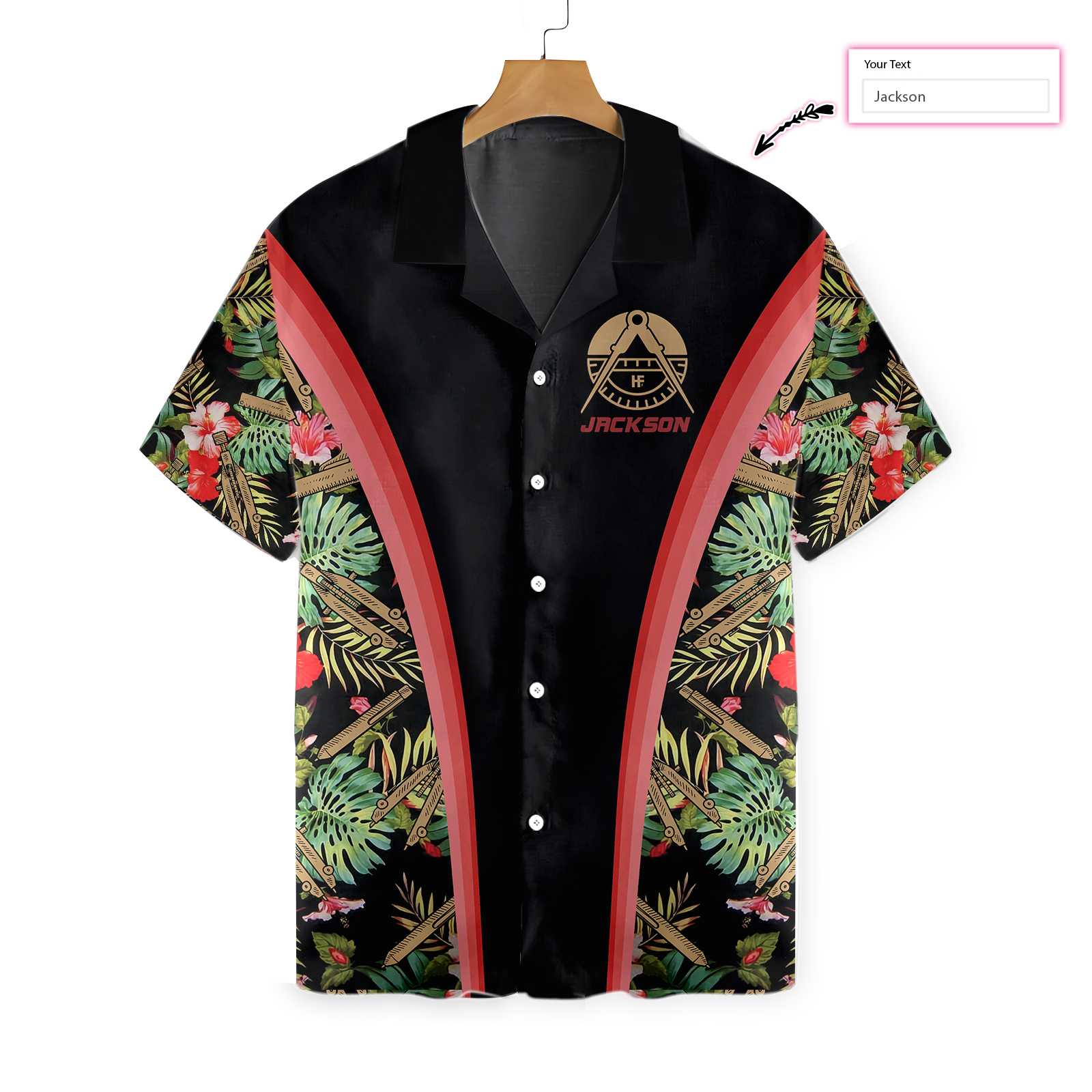 Architect Tropical Custom Hawaiian Shirt