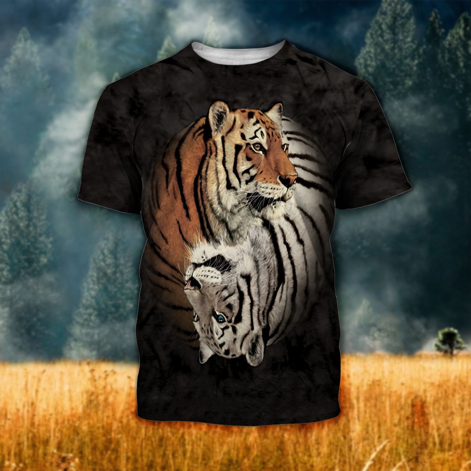 Tiger Ver01 Tthj120721Nvm Unisex 3D T-Shirt All Over Print