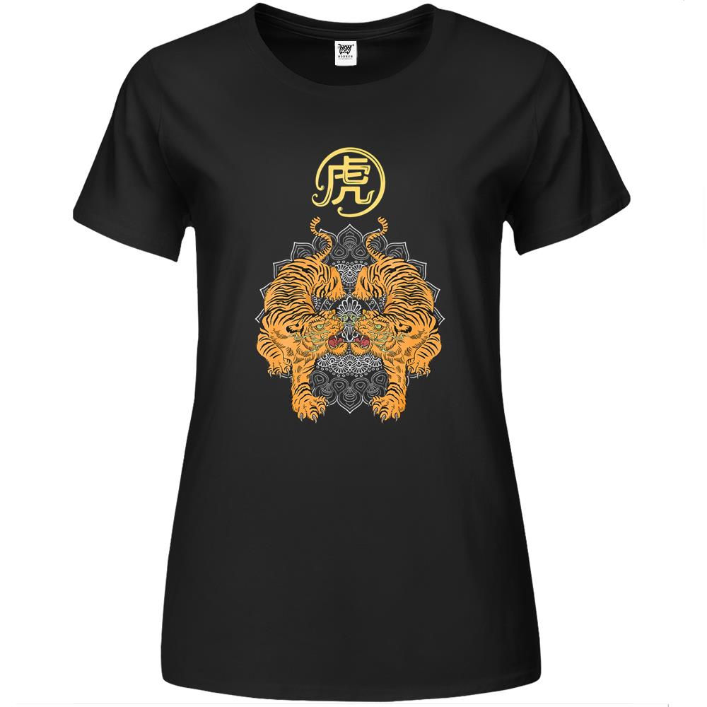 Happy Chinese New Year 2022 Year Of The Tiger Zodiac Tiger Premium Womens T Shirts