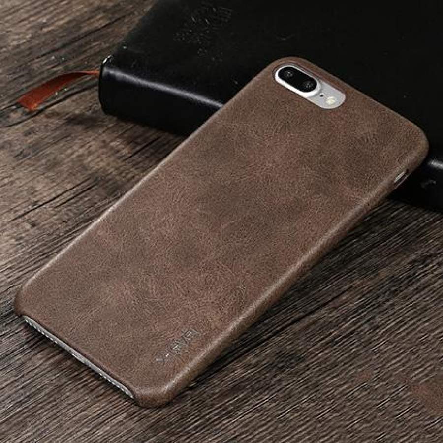 X-Level For iPhone X Case Vintage Cowboy PU Leather Back Cover Case For iPhone 8 7 7 Plus 6 Plus thin Phone Case for iPhone 6s