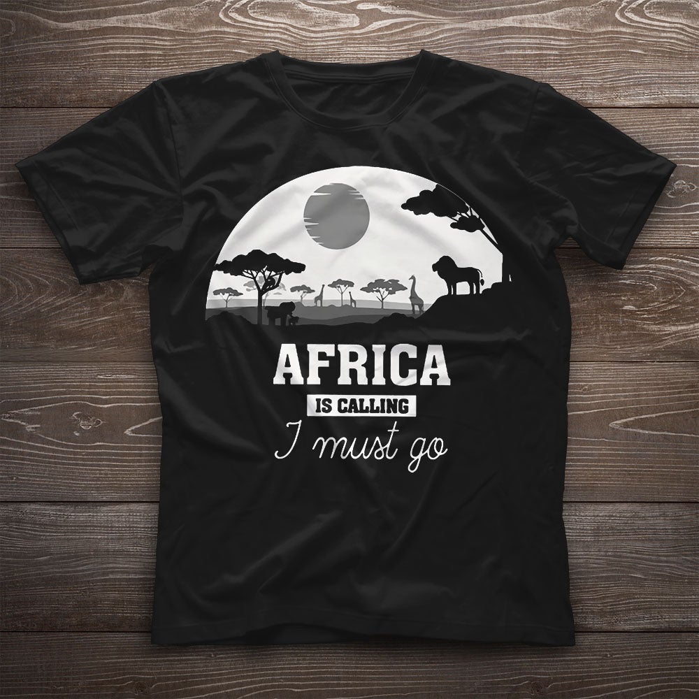 Africa Is Calling African Americans Patriotic Gift Graphic Unisex T Shirt, Sweatshirt, Hoodie Size S – 5XL