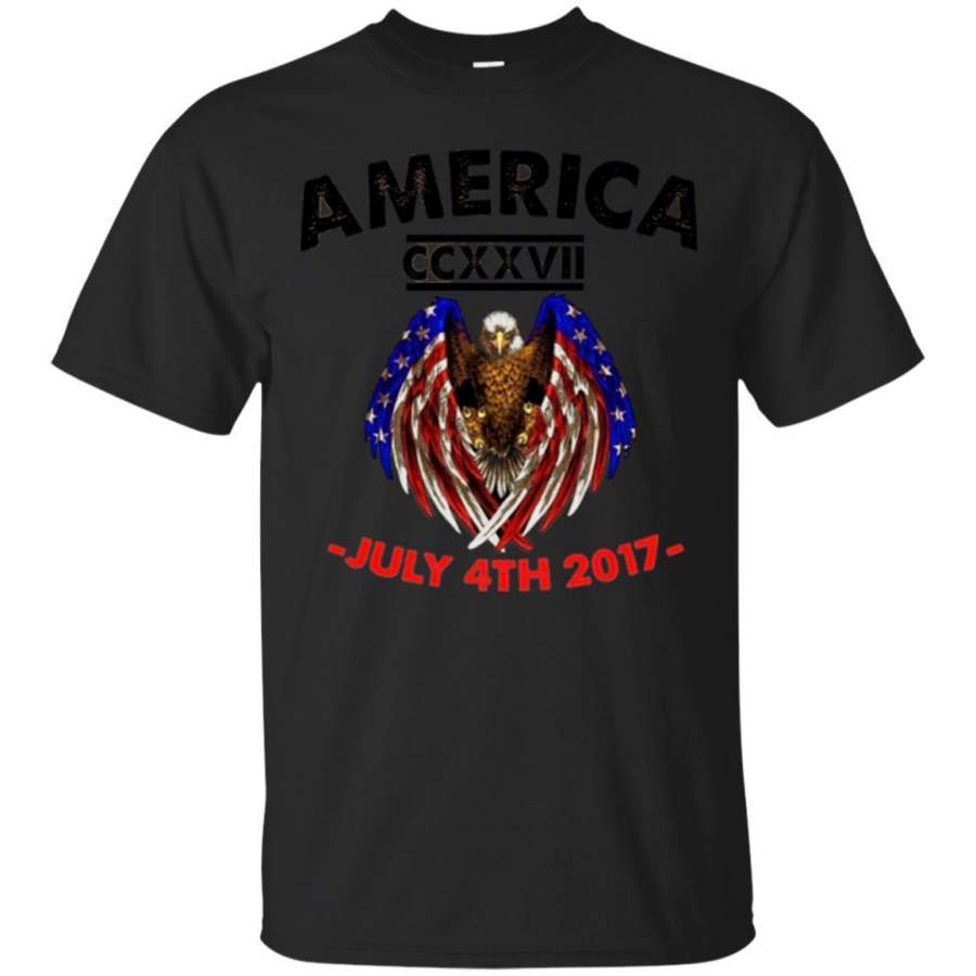 AGR independent day tshirt 4th July eagle American flag