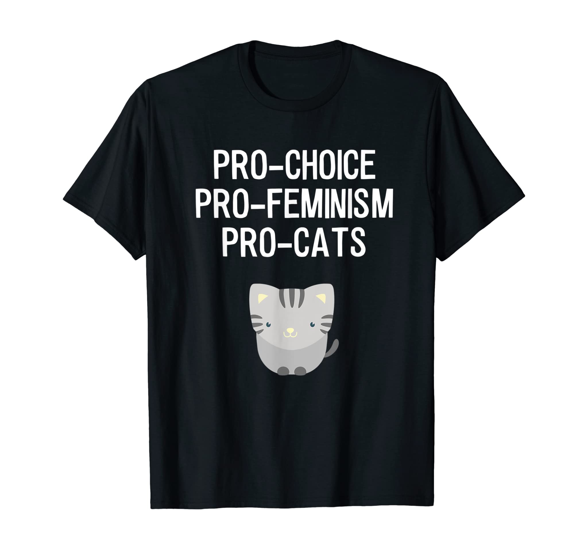 Pro-Choice Pro-Feminism Pro-Cats Shirt