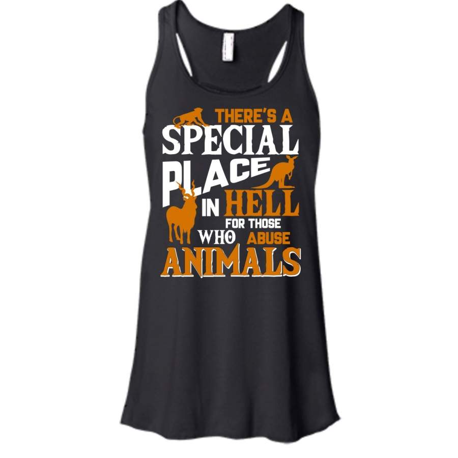 There’s A Special Place In Hell T Shirt, For Those Who Abuse Animal T Shirt, Cool T Shirt