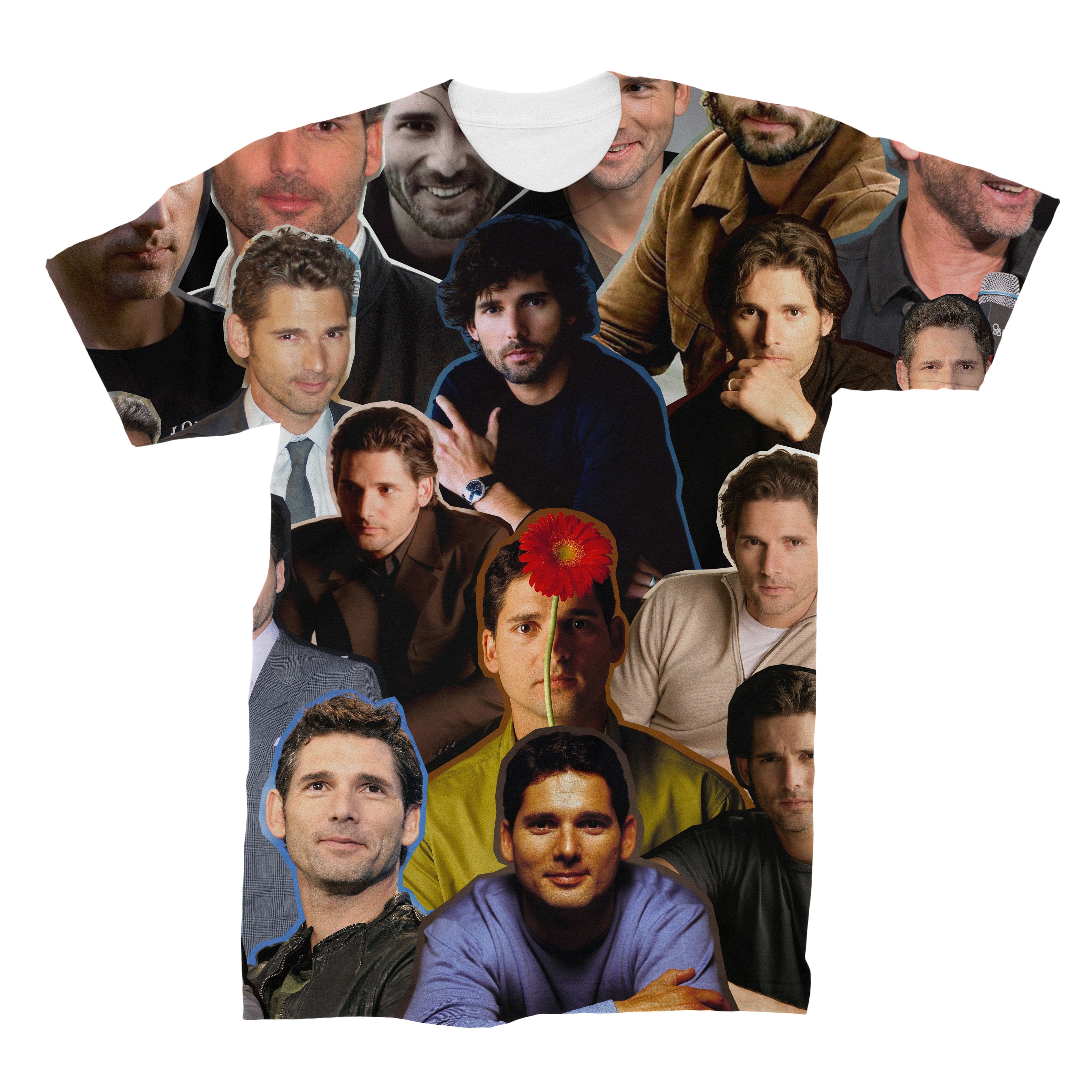 Eric Bana 3D Collage Face T-Shirt