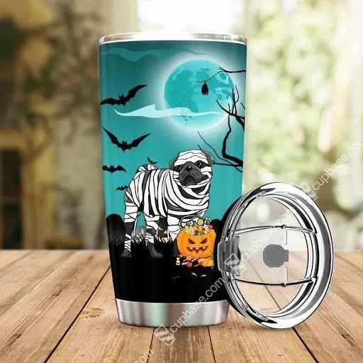 [Tumbler] Halloween Pug Tumbler 3525