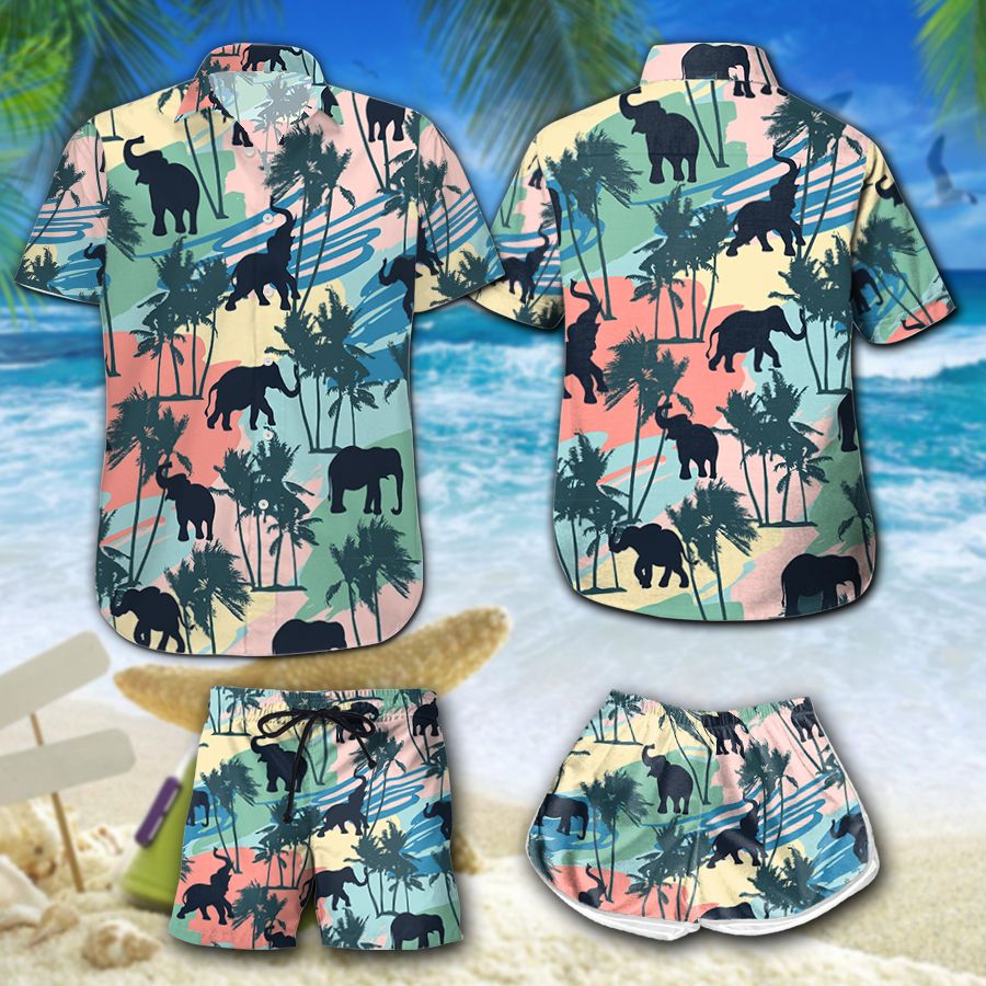 August Elephant Hawaii Set Summer Holiday Ha40782