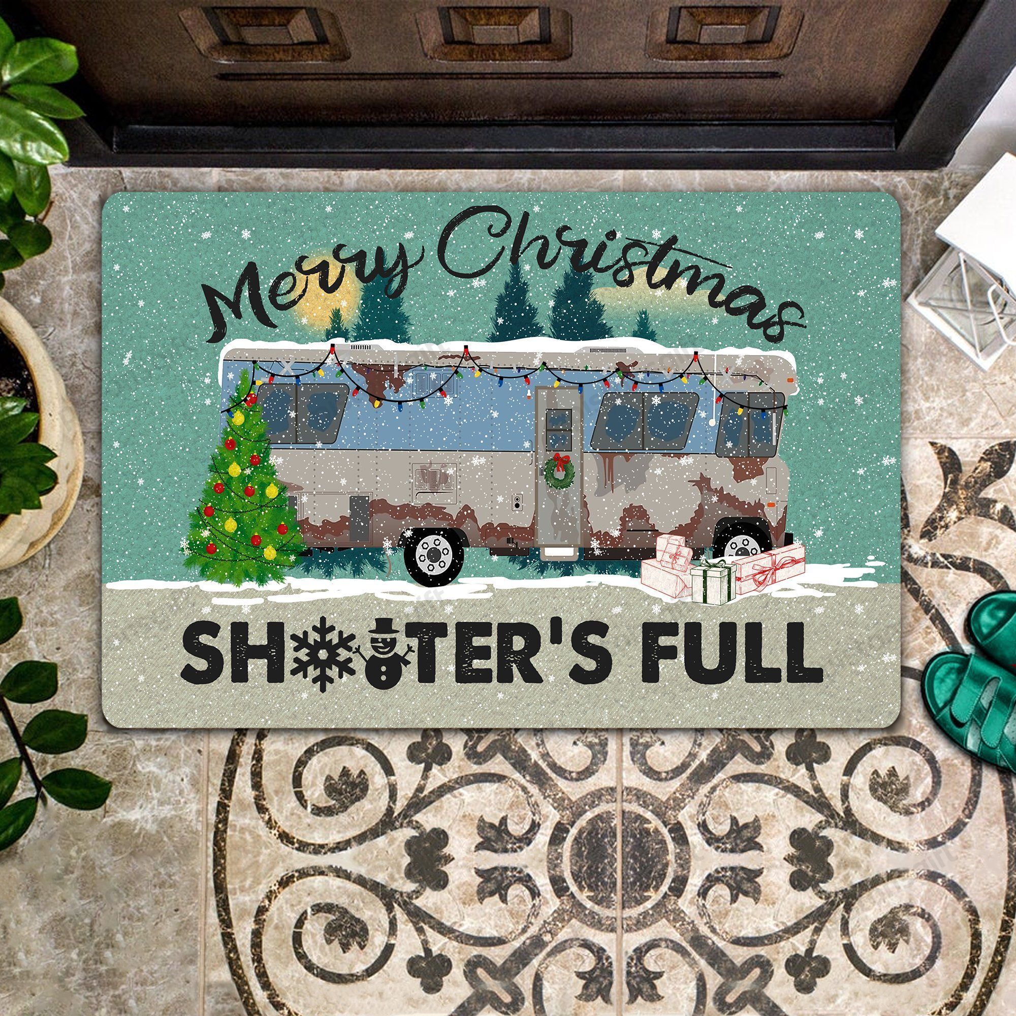 National Lampoon’s Christmas Vacation Movie All Over Printing Doormat