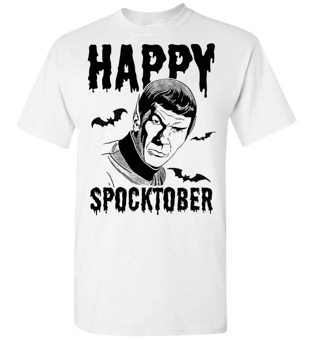 S.T Halloween Happy Spocktober Art T-Shirt