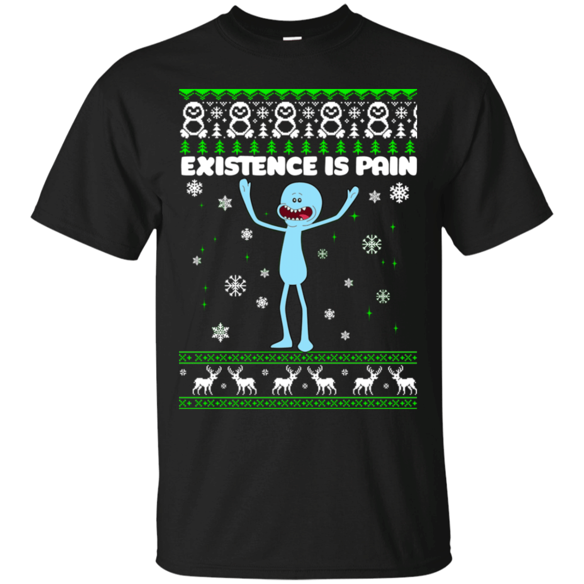 Check out this awesome Mr Meeseeks: Existence is Pain Ugly Christmas shirt