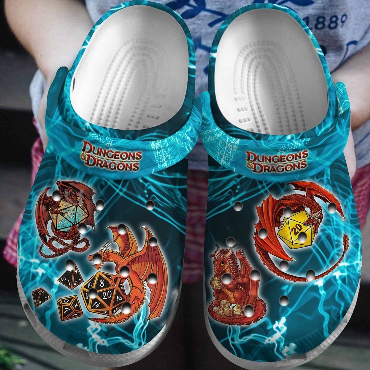 Dungeons Dragons For Men And Women Rubber Clogs Clogband Clogs, Comfy Footwear