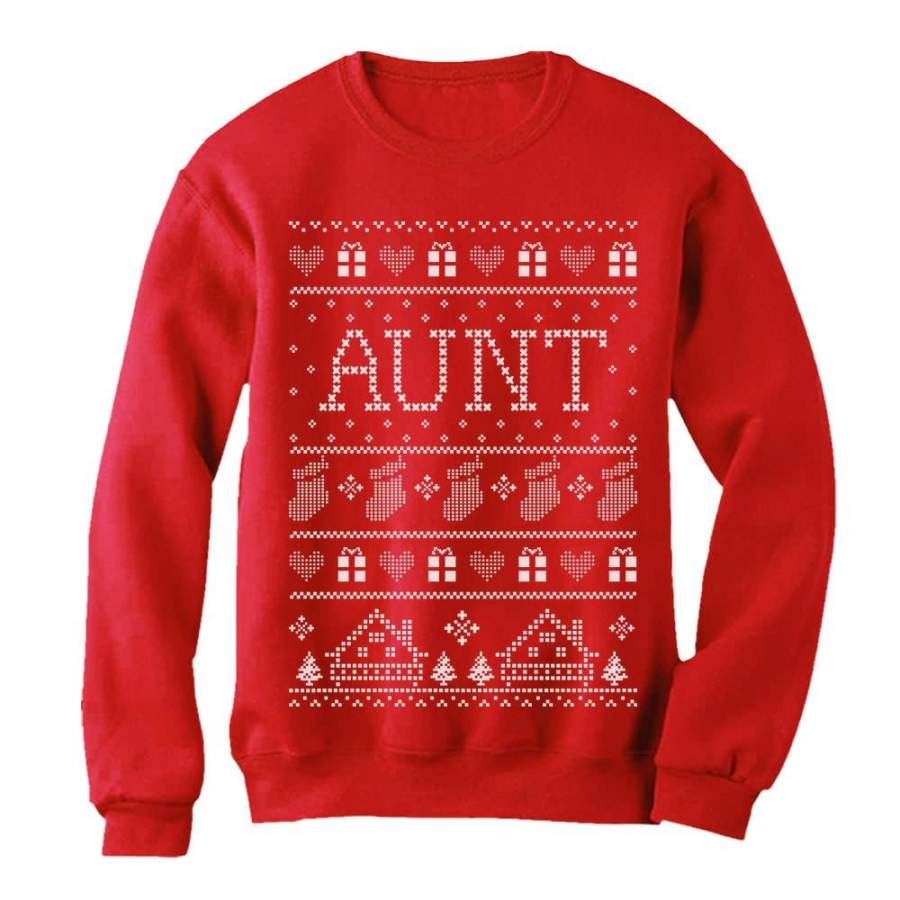 Aunt Ugly Christmas Sweater Women Sweatshirt