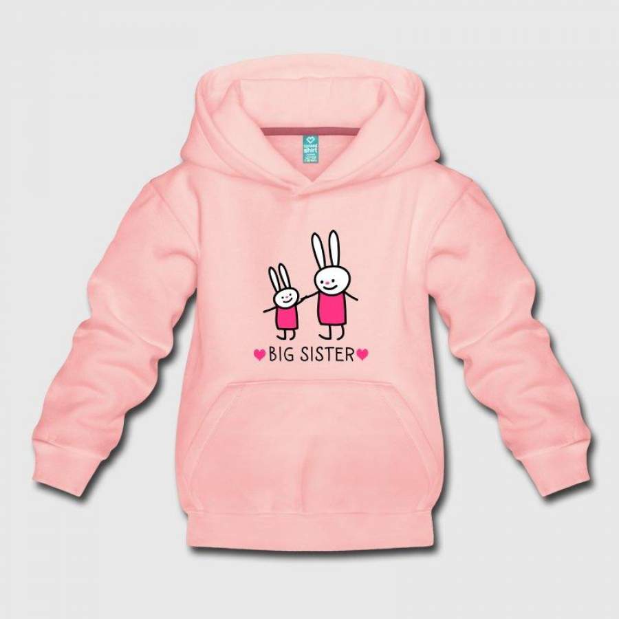 Sweat Shirt Big Sister Rabbits