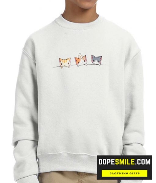 Three Kittens cool Sweatshirt