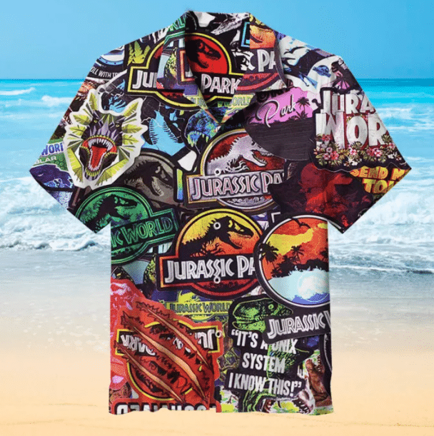 Dinosaur For Man And Woman Print Short Sleeve Hawaii Shirt Ha18226