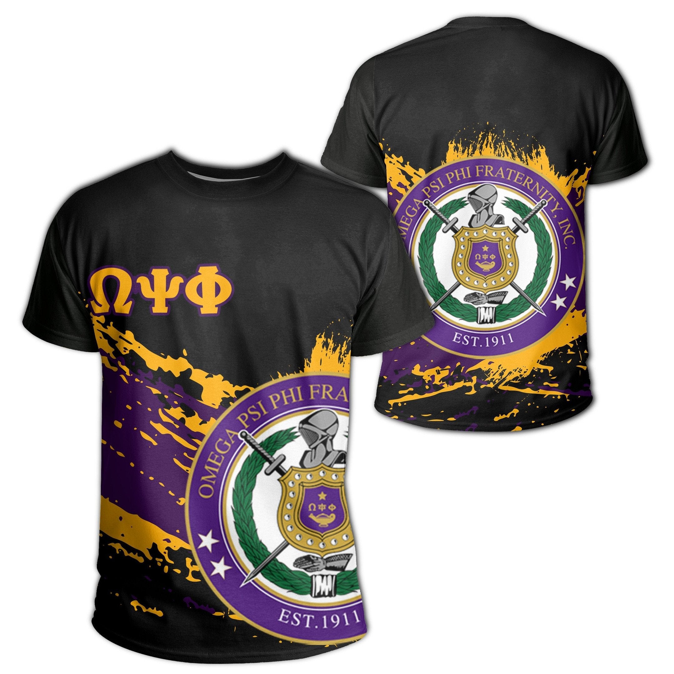 Fraternity Tshirt – Omega Psi Phi Tshirt Tip Style