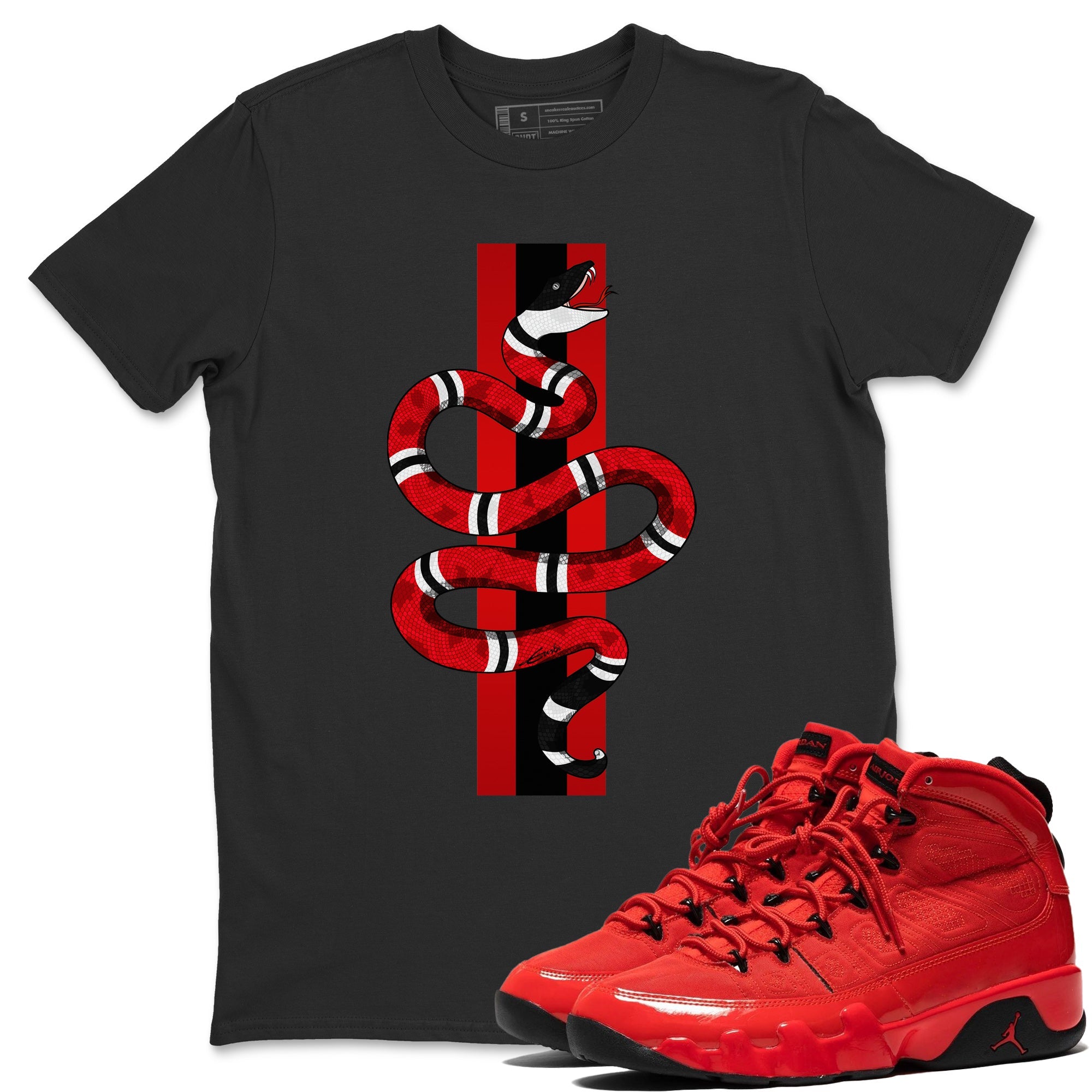 Snake T-Shirt – Air Jordan 9 Chile Red