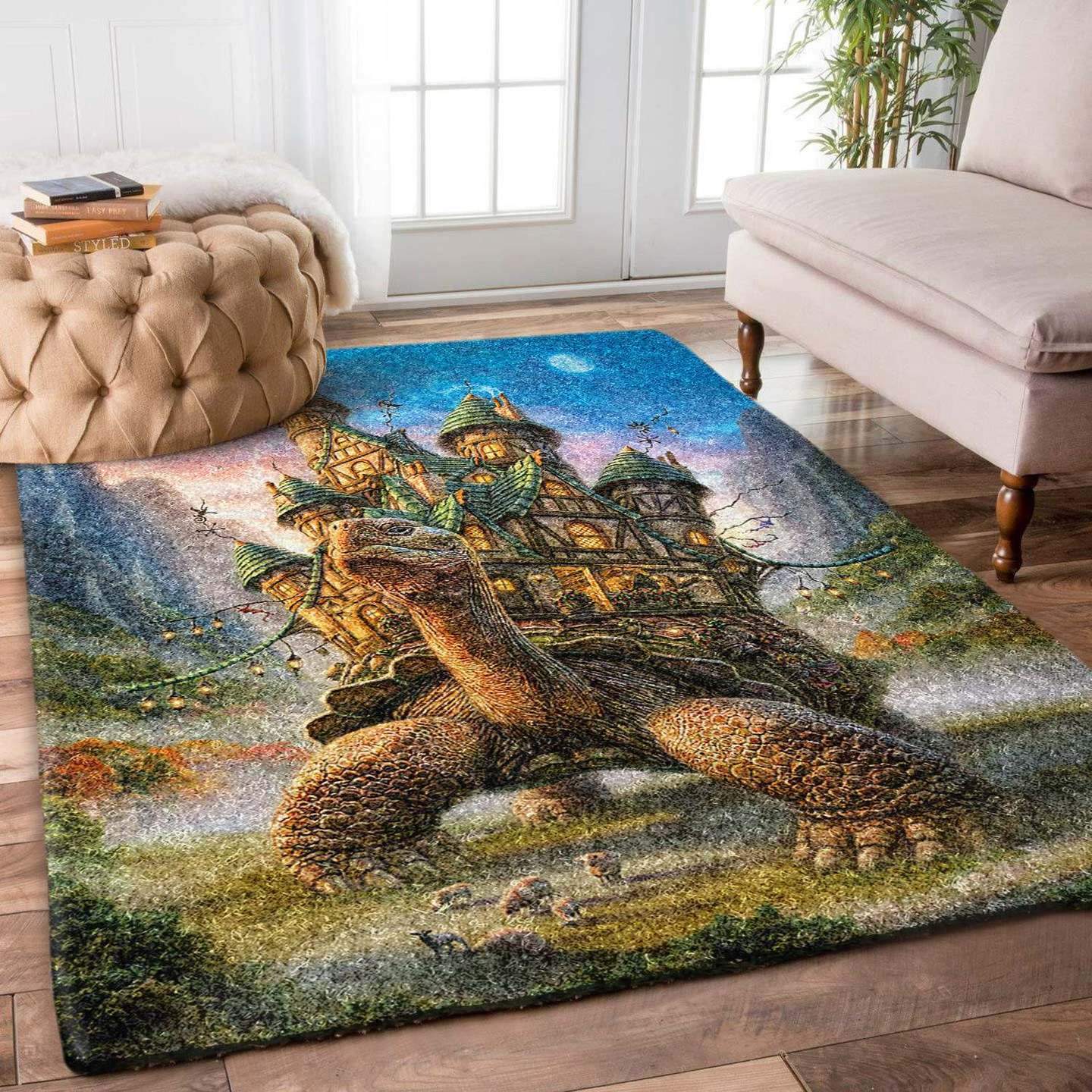 Turtle Castle Animal Rug