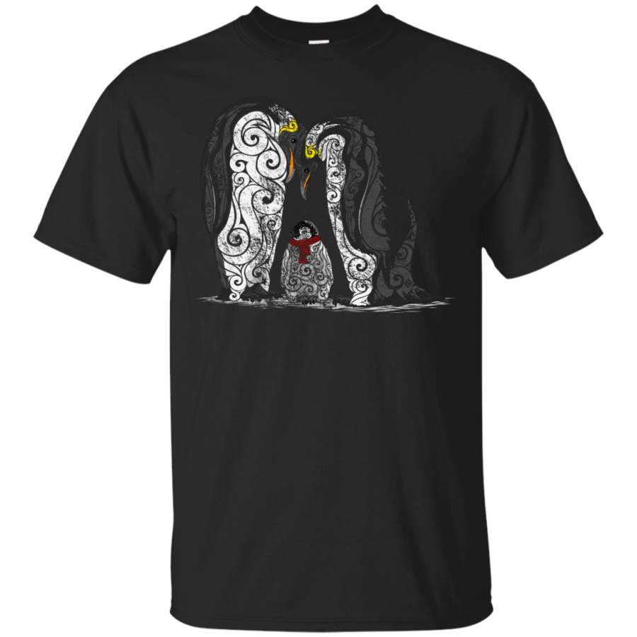 BABY PENGUIN – Swirly Penguin Family T Shirt & Hoodie