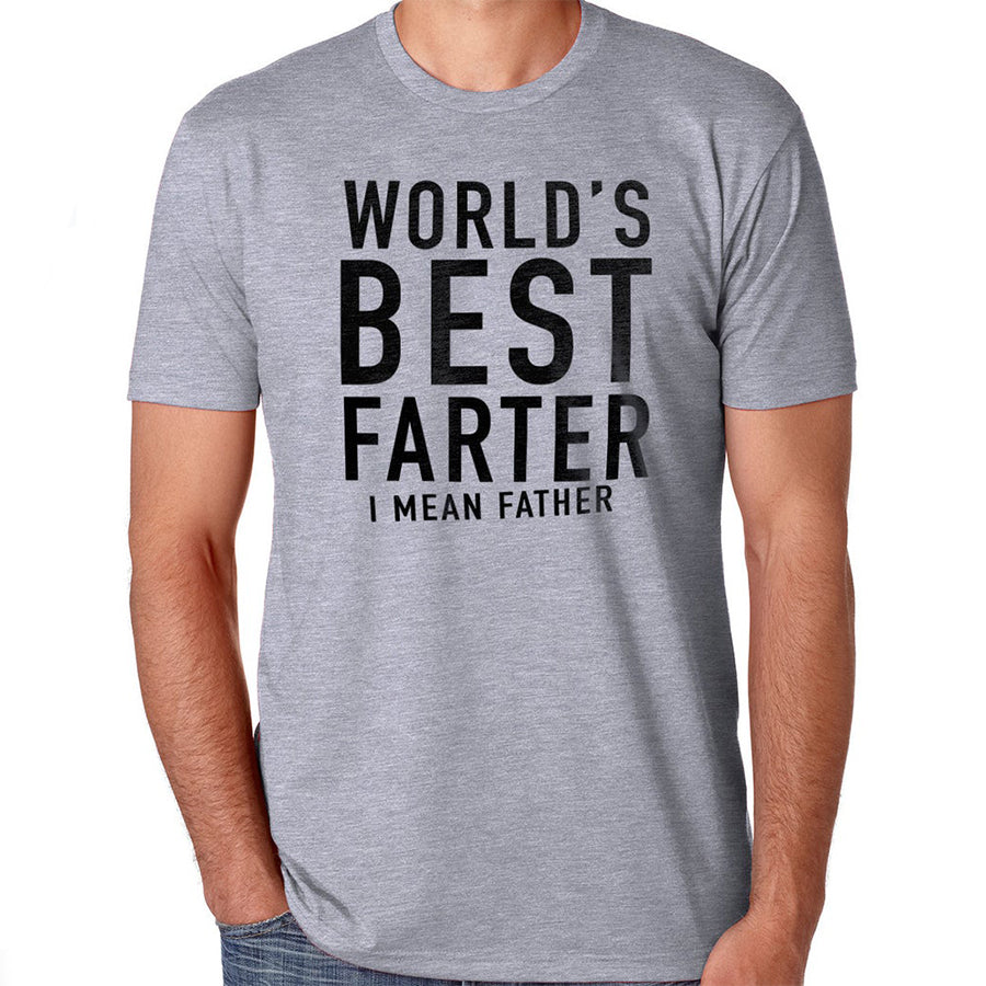 World’S Best Farter I Mean Father – Funny Shirt Men – Fathers Day Gift – Husband Shirt – Dad Gift – Funny Dad Shirt – Birthday Gift