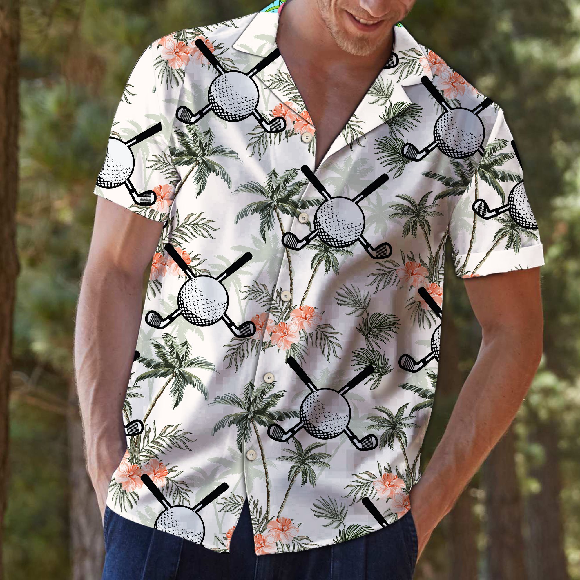 Golf Tropical Vintage Hawaii Shirt For Hawaii Aloha Ha106370