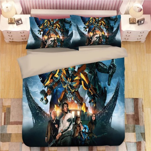 Transformers 1 Duvet Cover Pillowcase Home Decor 3D Bedding Set 3239