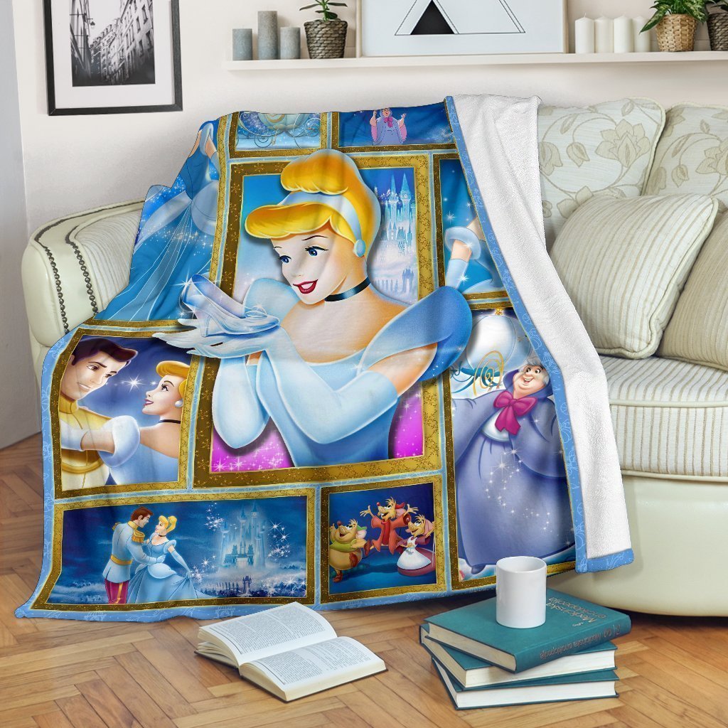 Unifinz Dn Blanket Cinderella 3D Blanket 2022