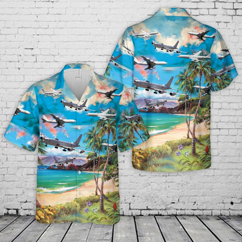 Us Navy Boeing Mercury Hawaii Short Sleeve Hawaii Shirt For Men Ha53421